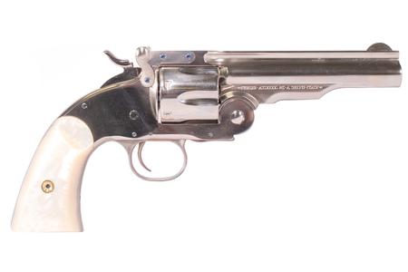 UBERTI 1875 No. 3 Top Break 45 Colt Revolver with Pearl Grips