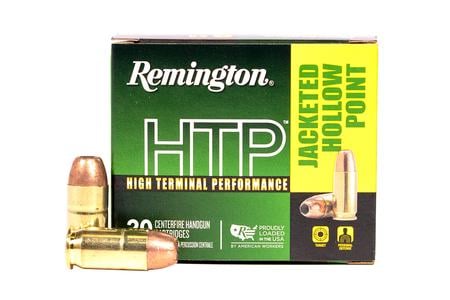 REMINGTON 45 Auto 185 gr JHP HTP 20/Box