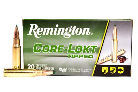 REMINGTON 308 Win 165 Gr Core-Lokt Tipped 20/Box