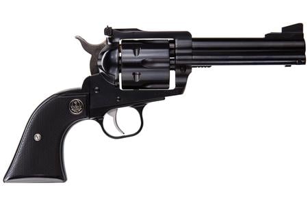 RUGER New Model Blackhawk 357 Magnum Revolver with Black Checkered Hard Rubber Grips