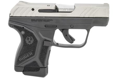 RUGER LCP II 22LR STAINLESS CERAKOTE SLIDE BLACK FRAME 2.8 IN BBL