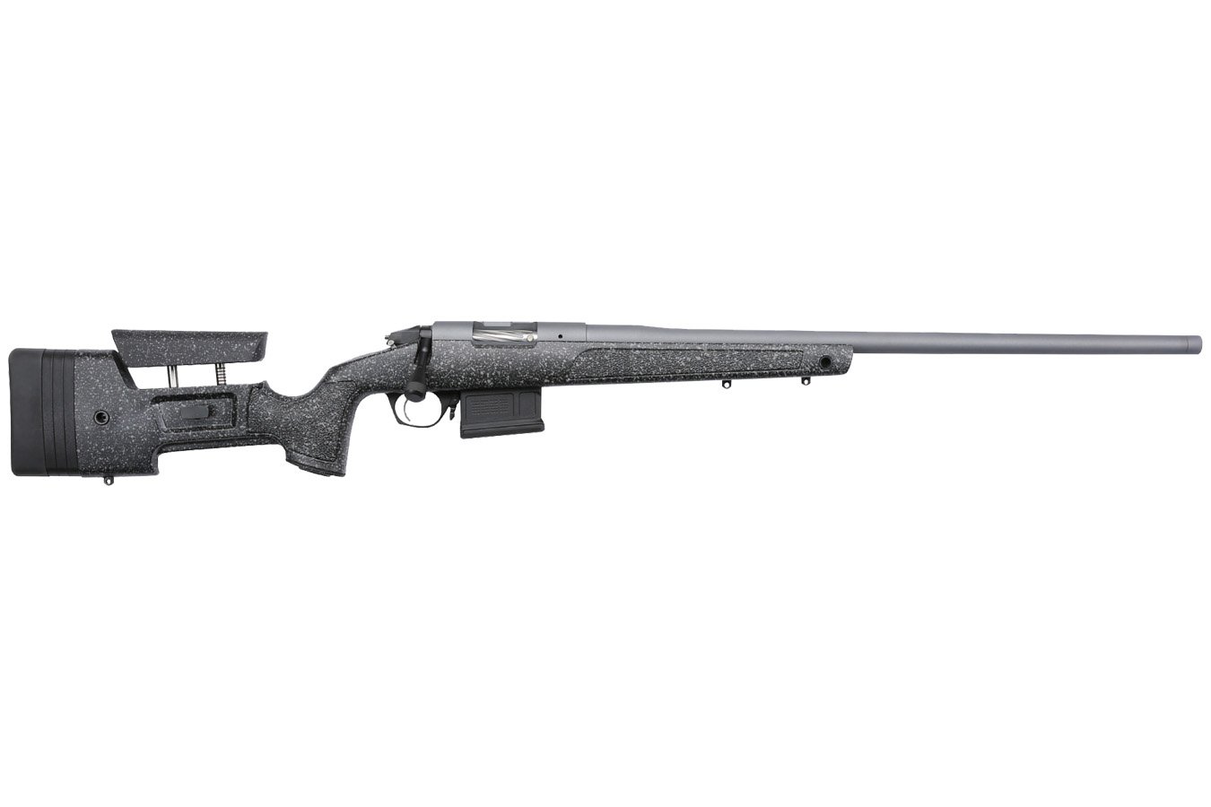 Bergara Premier HMR Pro 300 PRC Bolt-Action Rifle with Gray Speck Black Synthetic Stock