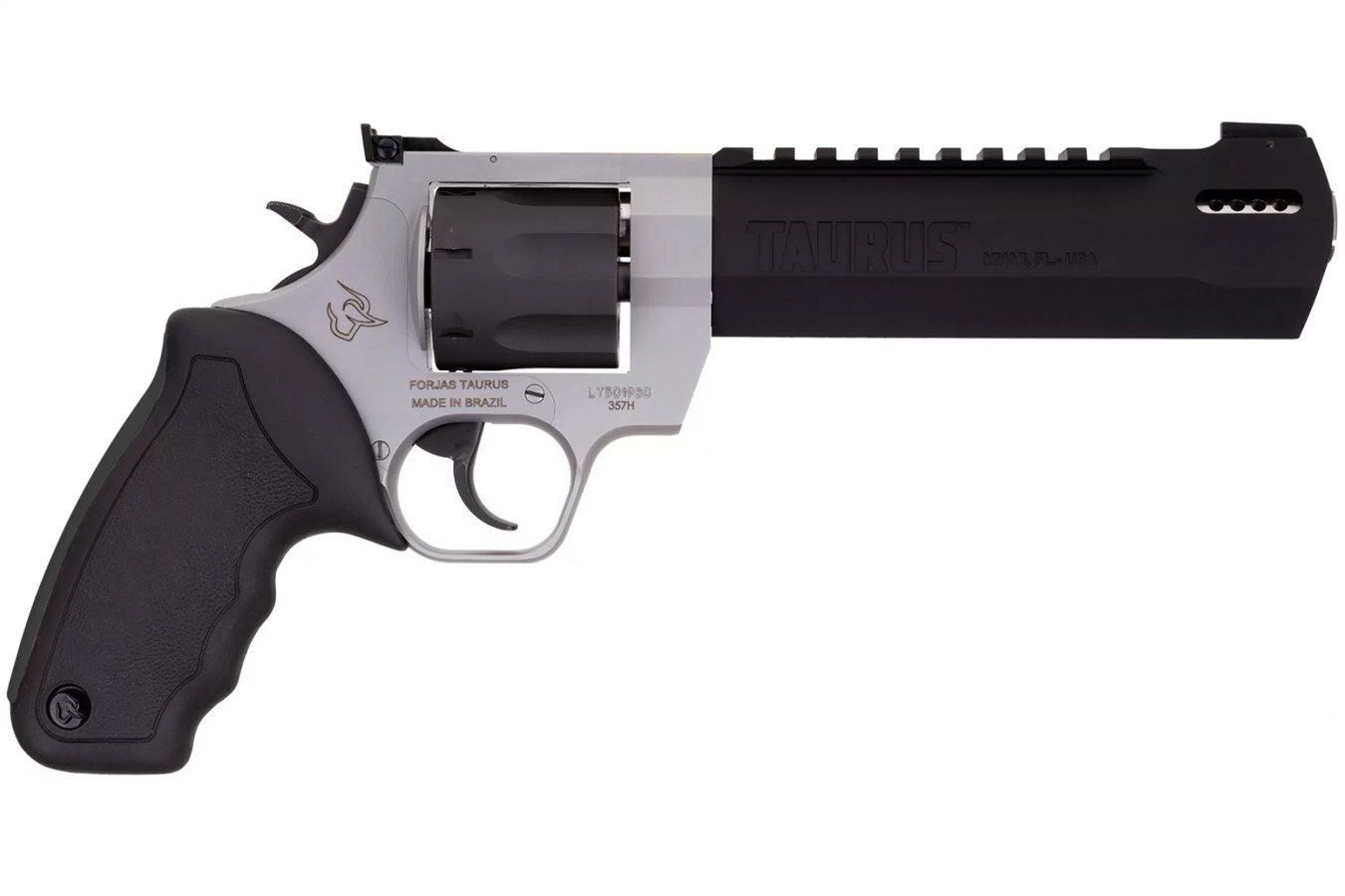 TAURUS RAGING HUNTER 357 MAG 38 SPL TWO TONE 6.75 IN PORTED BBL 7 SHOT DA/SA