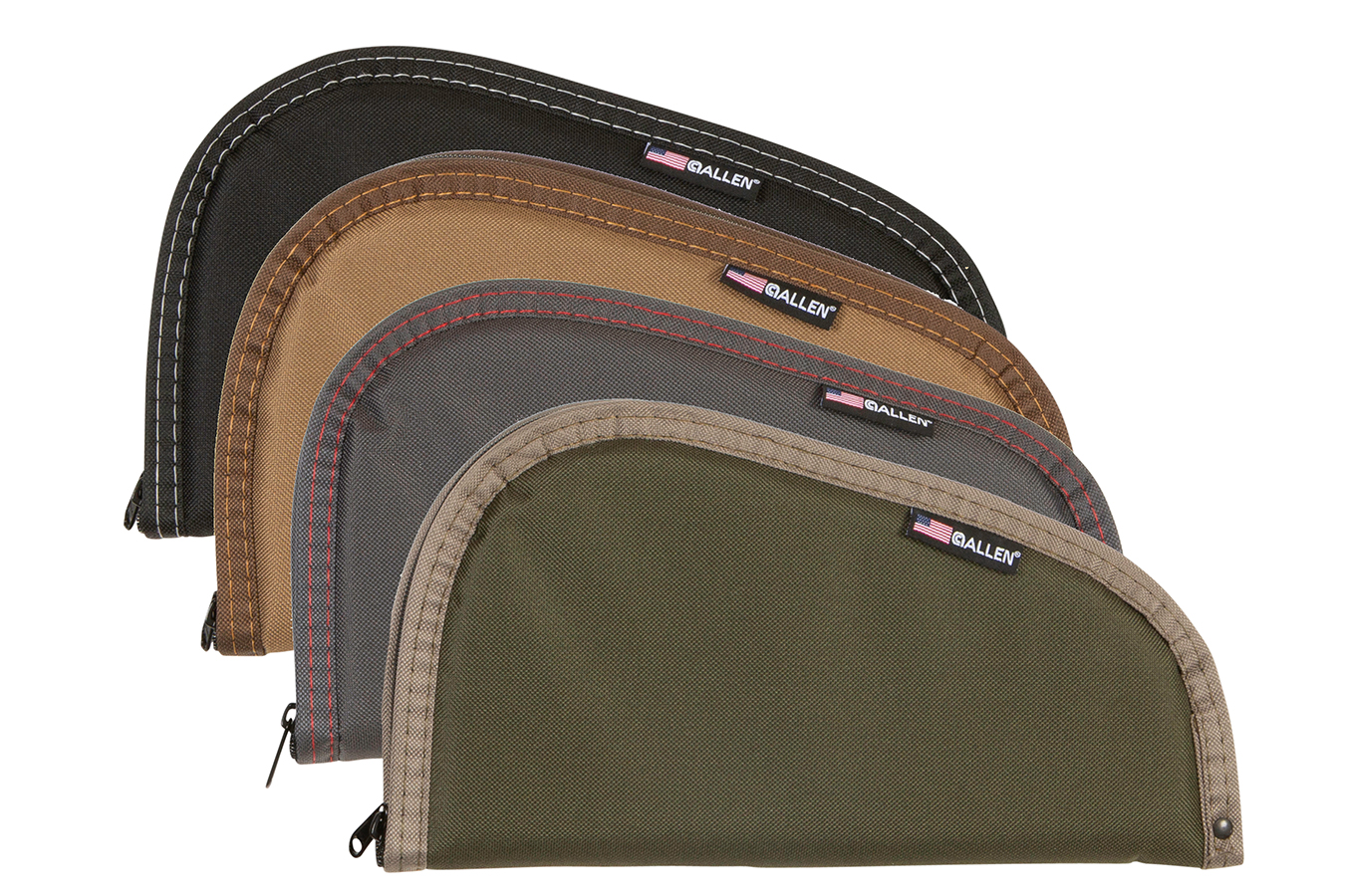Allen 8 Inch Handgun Cases (Assorted Earth Tone Colors)