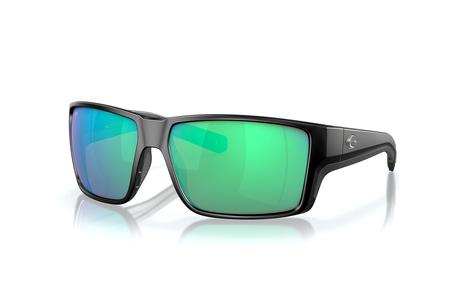 REEFTON PRO MATTE BLACK WITH GREEN MIRROR LENSES