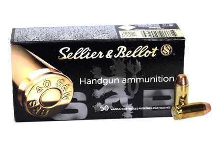 Sellier And Bellot 40 SW 180 Gr FMJ 50/Box