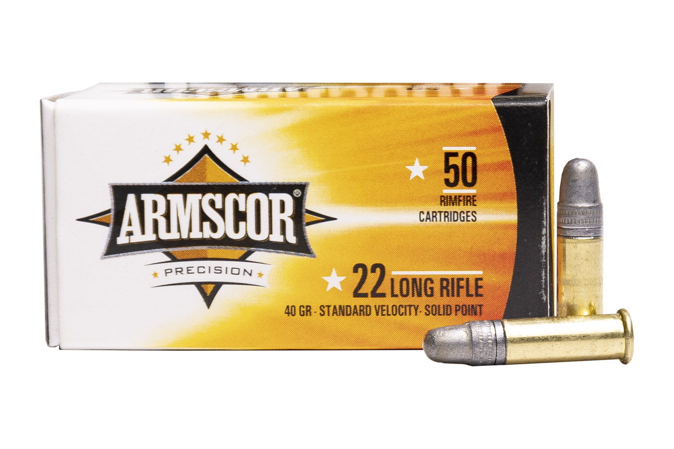 ARMSCOR 22LR 40 GR SOLID POINT 50/BOX