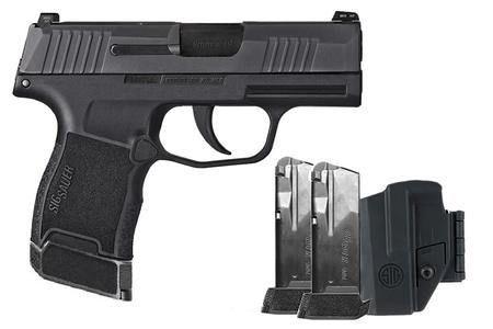 SIG SAUER P365 9mm TacPac with Three 12-Round Magazines and Holster (No Manual Safety)