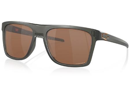 OAKLEY Leffingwell Sunglasses with Matte Grey Smoke Frame and Prizm Tungsten Lenses