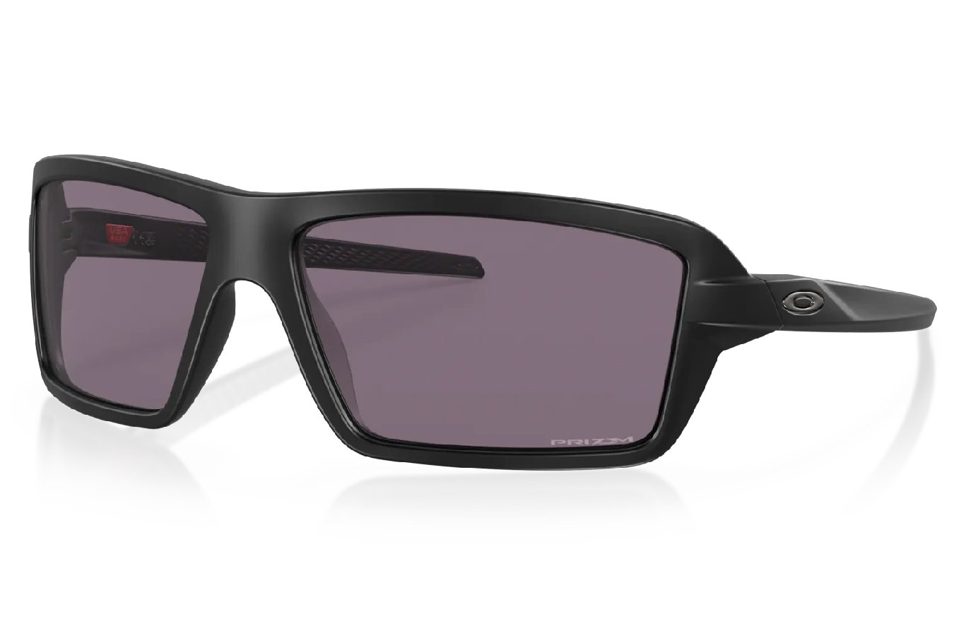 Oakley Cables Sunglasses with Matte Black Frame and Prizm Grey Lenses