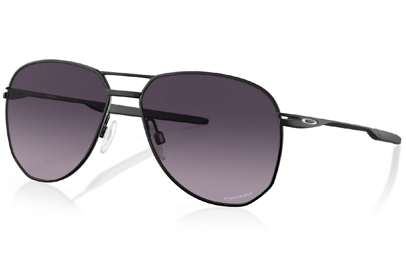 Oakley Contrail Sunglasses with Satin Black Frame and Prizm Grey Gradient Lenses