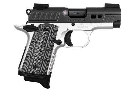 KIMBER Micro 9 Rapide Two-Tone 9mm Pistol with KimPro II Silver Finish