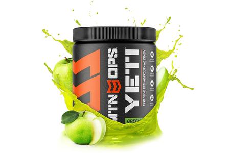 YETI EXPLOSIVE PRE-WORKOUT (GREEN APPLE)