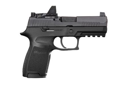 P320, 9MM, 3.9IN, NITRON, BLK, STRIKER, SIGLITE, MODULAR POLYMER GRIP, (3) 15RD