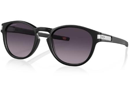 OAKLEY Latch Sunglasses with Matte Black Frame and Prizm Grey Gradient Lenses