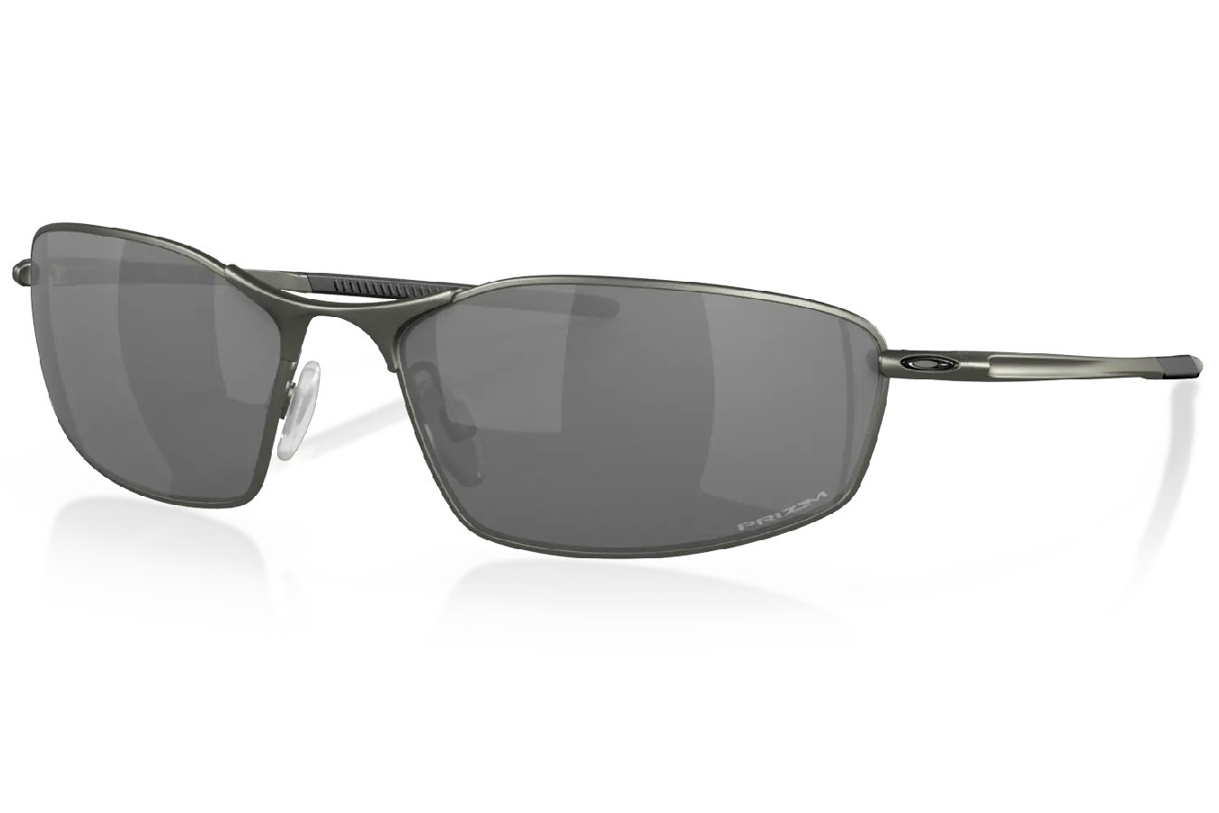 Oakley Whisker Sunglasses with Satin Olive Frame and Prizm Black Lenses