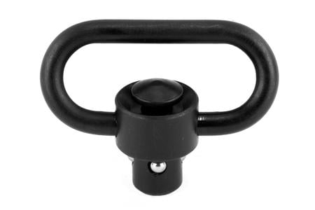 HEAVY DUTY PUSH BUTTON QD SLING SWIVEL 1.38 INCH LOOP