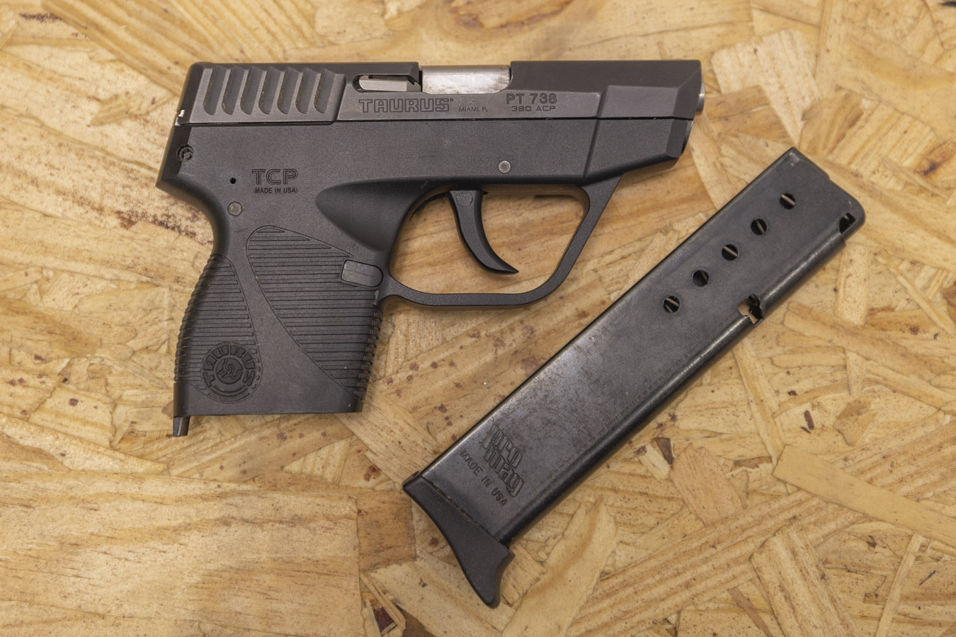 Taurus PT-738 TCP .380 ACP Police Trade-In Pistol