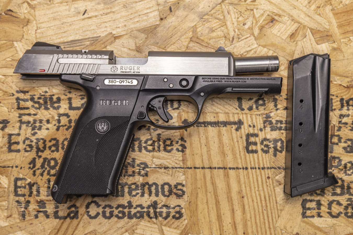Ruger SR45 45ACP Police Trade-In Pistol