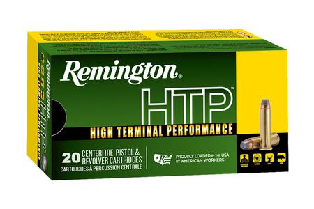 REMINGTON 38 Special 110 Gr Semi-Jacketed Hollow Point HTP 20/Box