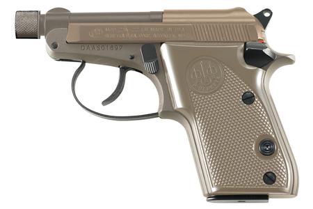 BERETTA 21A Bobcat 22LR Rimfire Pistol with FDE Finish