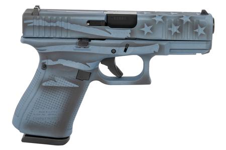 GLOCK G23 Gen5 Compact 40SW Pistol with Blue Titanium Flag Cerakote Finish