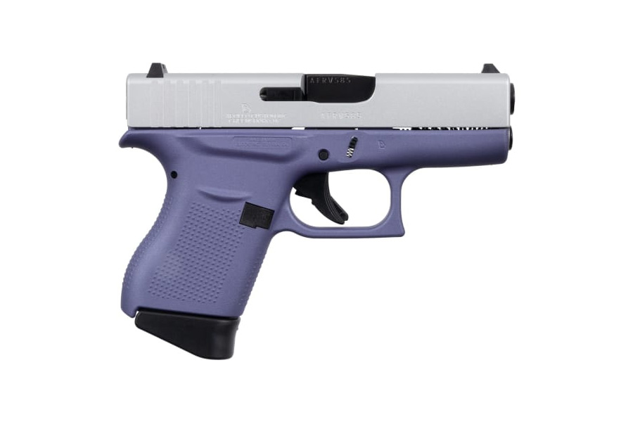 GLOCK 43 9MM ORCHID SATIN ALUMINUM