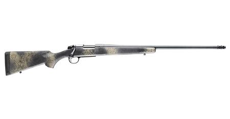 BERGARA B-14 Wilderness Ridge 28 Nosler Bolt-Action Rifle with Woodland Camo Stock and Omni Muzzle Break