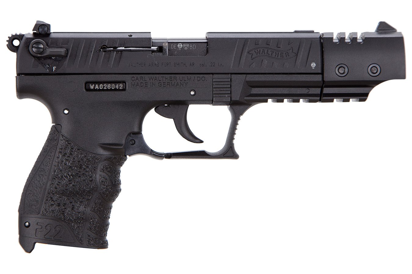 WALTHER P22 .22 L.R. CA TARGET BLACK 10 ROUND