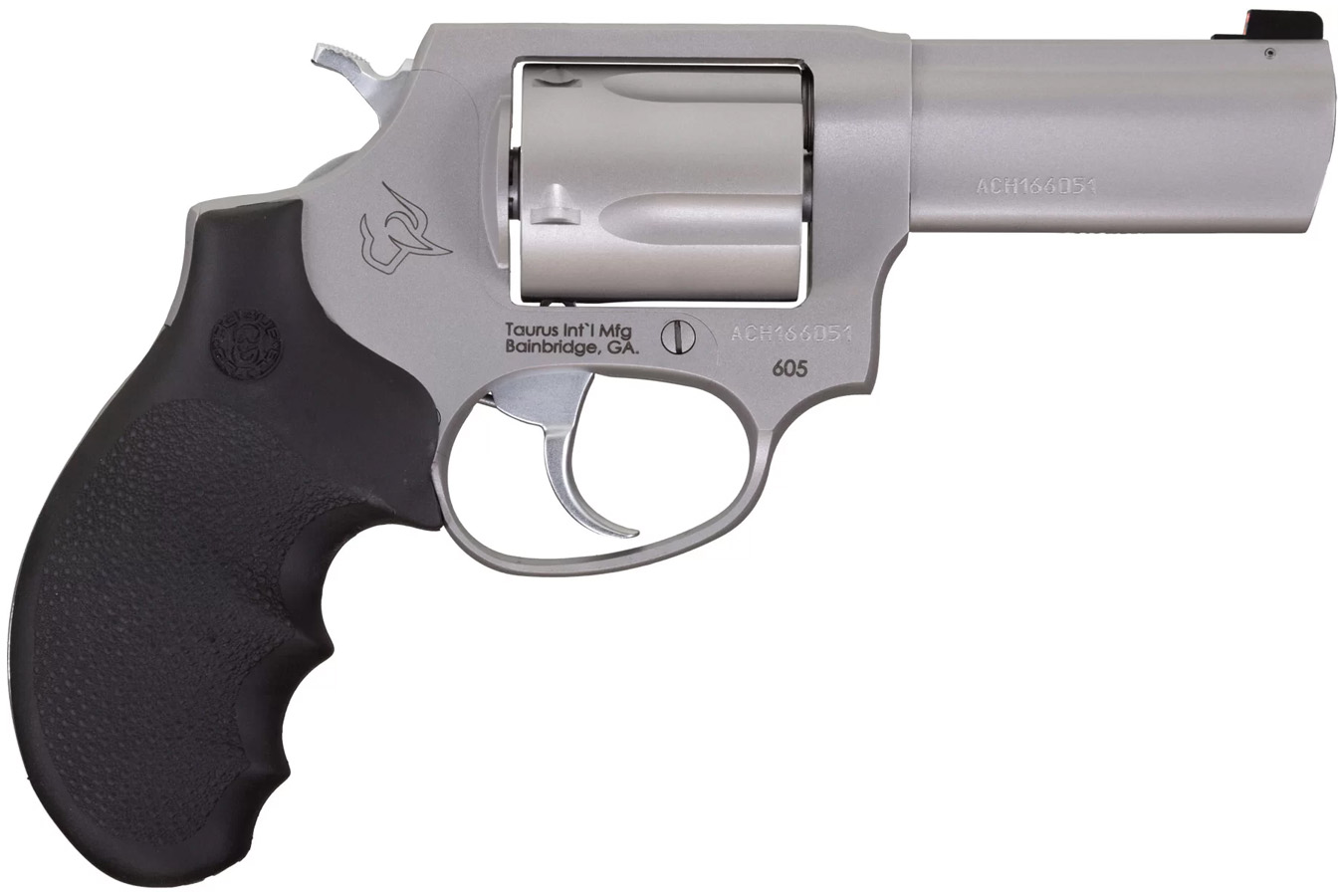 TAURUS 605 .357MAG 3`` 5 RDS SS/SS N.S. HOGUE GRIP