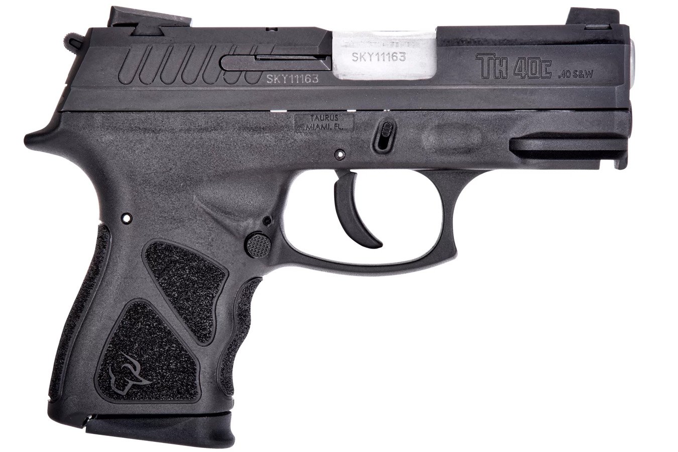 TAURUS TH40 40SW COMPACT BK/BK 3.54` 2-10RND MAGS