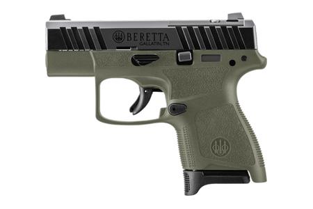 BERETTA APX-A1 Carry 9mm Optic Ready Pistol with OD Green Frame