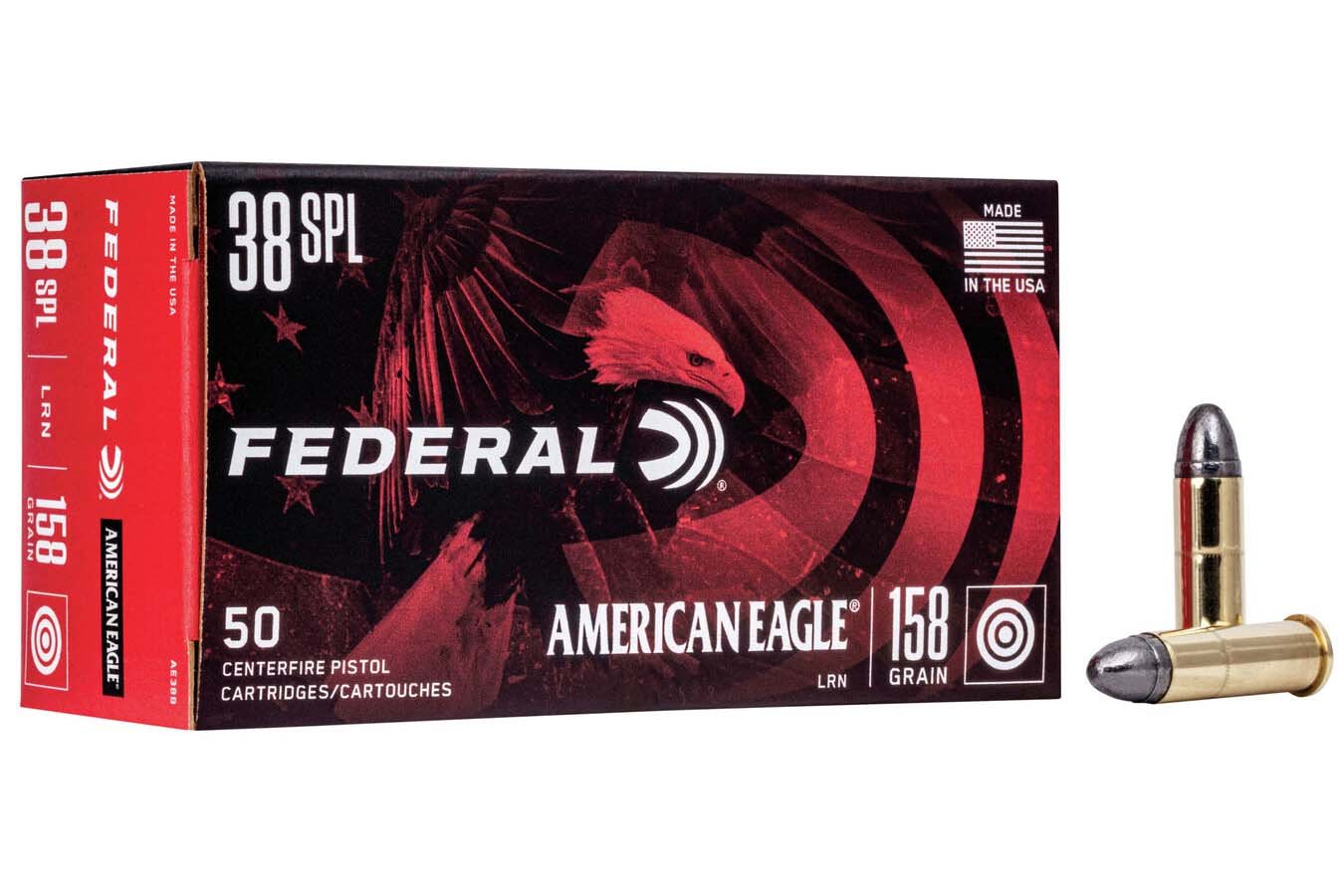 FEDERAL AMMUNITION 38 SPL 158 GR LRN