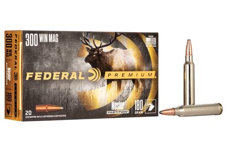 300 WIN MAG 180 GR NOSLER PARTITION VITAL-SHOK