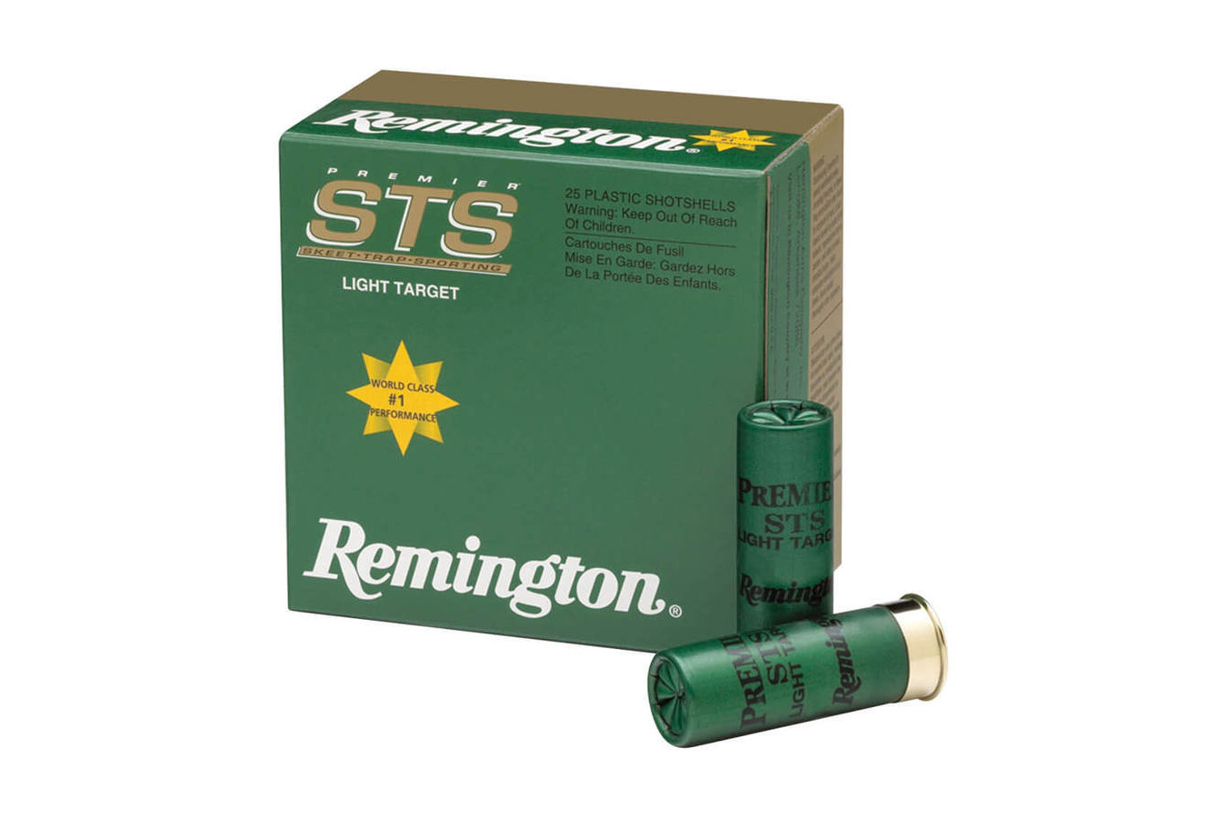 Remington 12 Gauge 2 3/4 in 7.5 Shot Shotshells Premier STS Target Load 25/Box