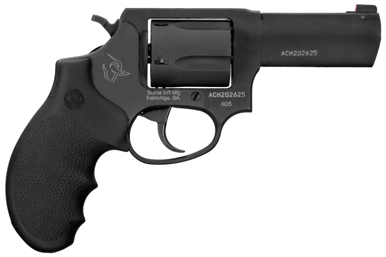 TAURUS 605 .357MAG 3`` 5 RDS BSS/BSS N.S. HOGUE GRIP