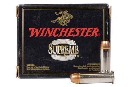 WINCHESTER AMMO 38 Special +P 130 gr SXT Supreme Police Trade Ammo 20/Box