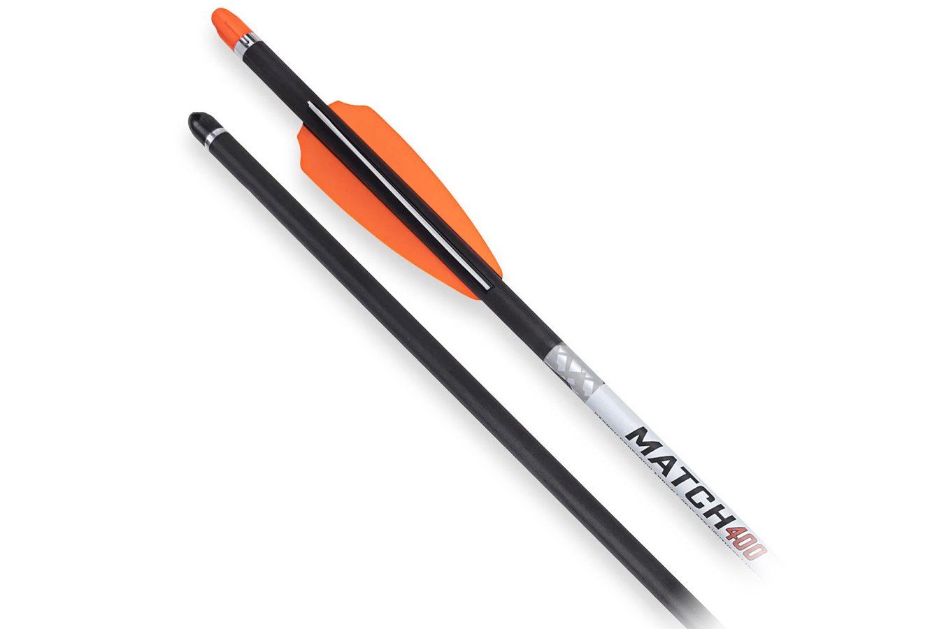 TEN POINT MATCH 400 ALPHA-NOCK CARBON ARROWS, 20`, .004`