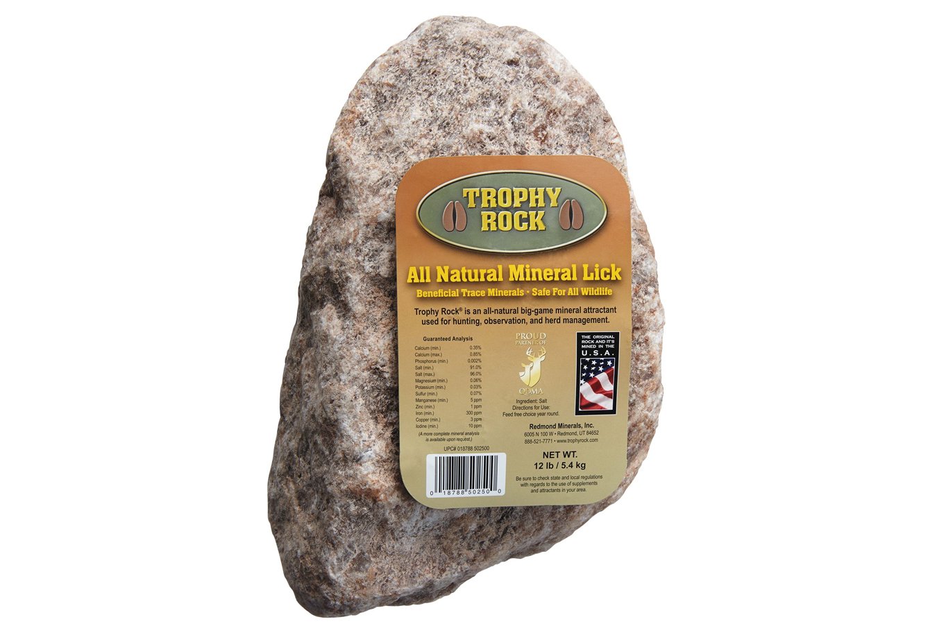 TROPHY ROCK 12LB ALL NATURAL MINERAL LICK