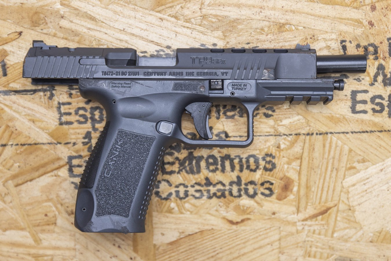 Canik TP9 SFx 9mm Police Trade-In Pistol (Mag Not Included)