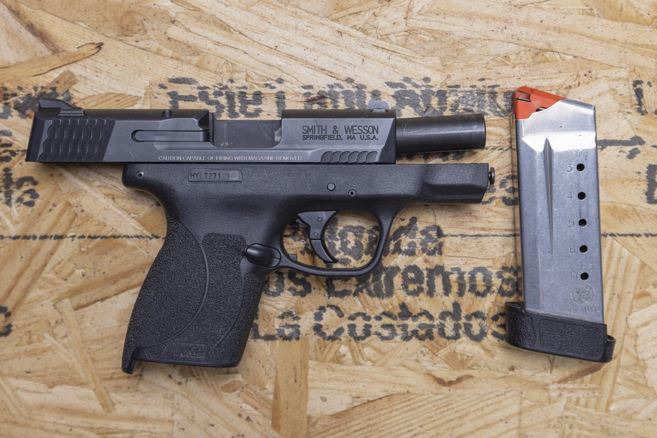 Smith & Wesson M&P 45 Shield .45 ACP Police Trade-In Pistol