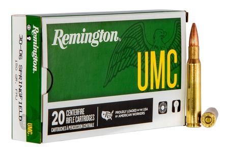 Remington 30-06 Springfield 150 Gr FMJ UMC 20/Box