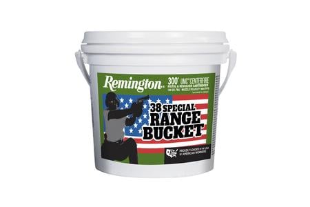 REMINGTON 38 Special 130 Grain FMJ UMC 300 Rounds in Range Bucket