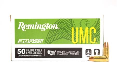 REMINGTON 30 Super Carry 100 Gr FMJ UMC 50/Box