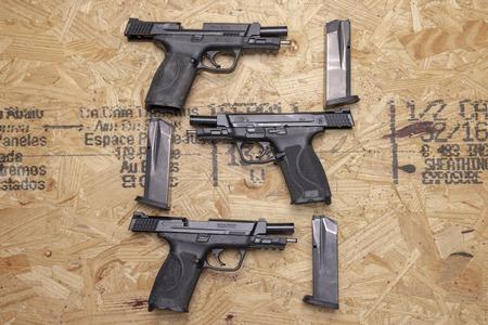 SMITH AND WESSON MP45 M2.0 45 ACP Police Trade-In Pistols with Night Sights
