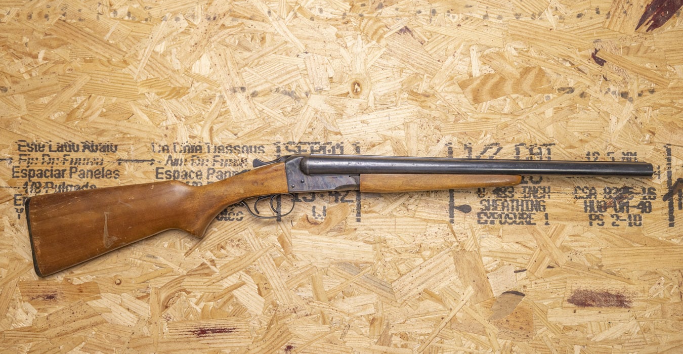 Stevens 311C 12 Gauge Double Barrel Police Trade-In Shotgun