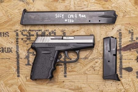 SCCY CPX-2 9mm Police Trade-In Pistol