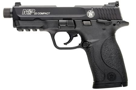 M&P 22 COMPACT -SUPPRESSOR READY 3.6` BLK