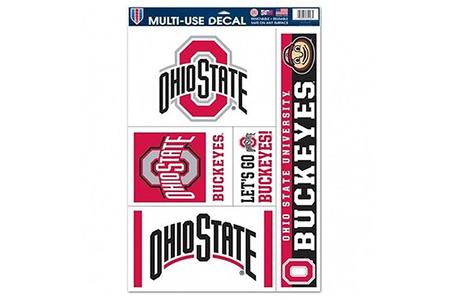 OHIO STATE BUCKEYES DECAL SET