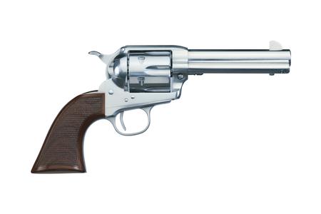 UBERTI 1873 Cattleman El Patron 45 Colt Competition Revolver with Walnut Grips and Stainless Finish